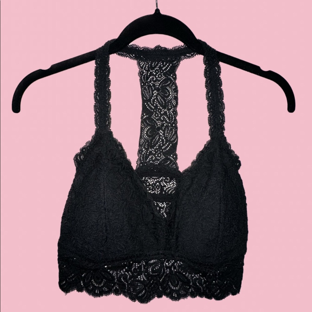 Black bralette